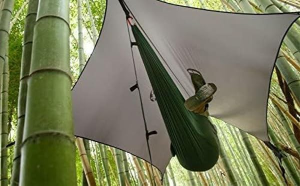 ENO Eagles Nest Outfitters ProFly Rain Tarp Ultralight Hammock Accessory Charcoal