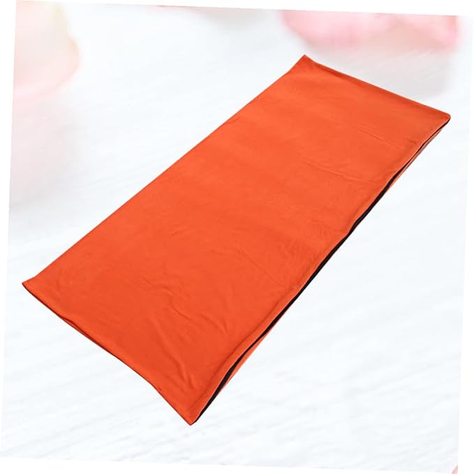 Portable Fleece Outdoor for Adults with Adjustable Zipper Opening Breathable Warmth and Compact Storage Bag Ultralight Camping Gear for Hiking Backpacking and Trekking in Orange