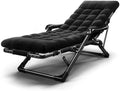 Lounger Garden Loungers Folding Chair Folding with Cotton Pad Adjustable Chair Multi-Functional Adult Office Lunch Portable Outdoor Garden Lounge Chair