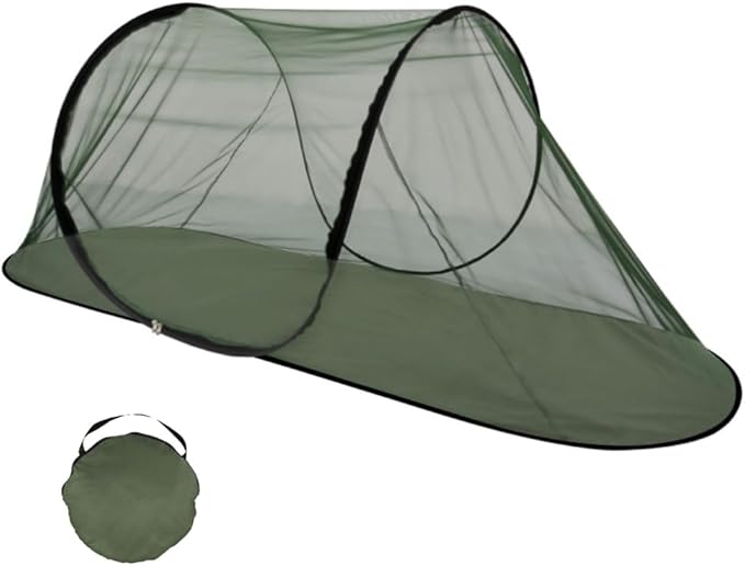 Boats Shape Camping Tent Single Outdoor Camping Meshes Tent Breathable Meshes Shelter Easy to Installation