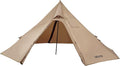 VEVOR Hot Tent Camping Tipi Hot Tents with Stove Jack Portable Winter Camping Tents with Snow Skirt Easy Setup Waterproof 4 Season Shelter Tents for Fishing Backpacking