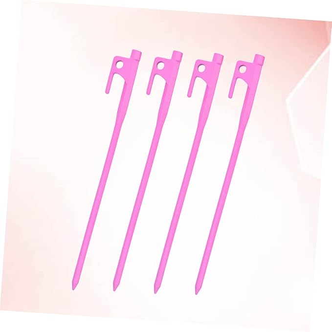 4pcs Tent Ground Pegs for Camping Stakes Heavy Duty Anchors Nails Pins Accessories