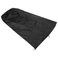 Bakery Rack Cover 210d Oxford Cloth Dustproof Bread Rack Protector 59x72x163cm Black with Zipper for Commercial Kitchen