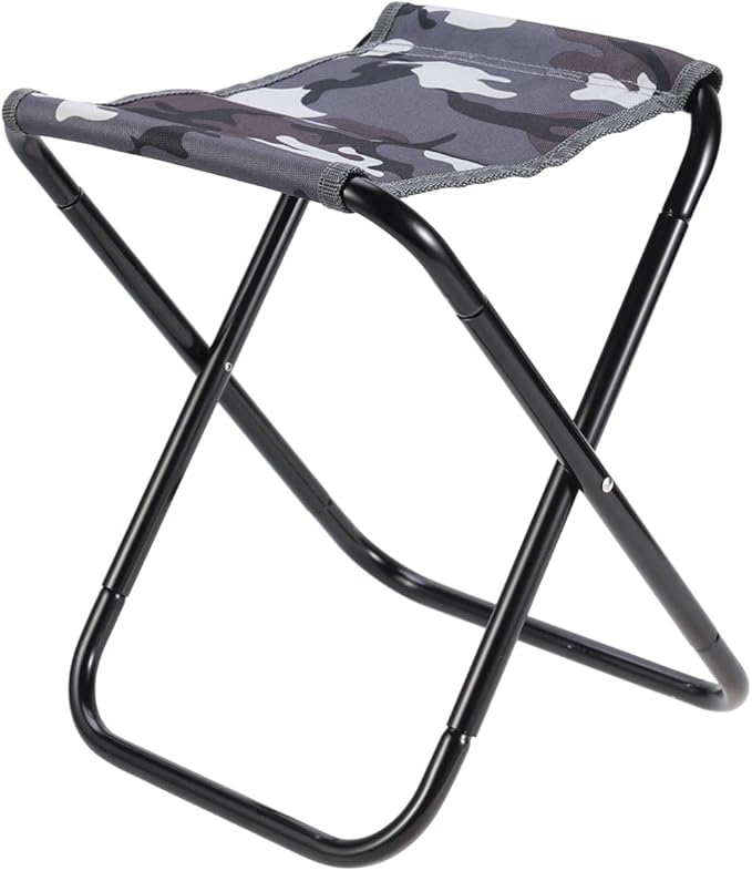 Folding Chair for Camping Collapsible Stool Ultralight Aluminum Alloy Portable