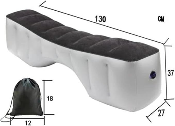 Camping Inflatable Bed Car Back Seat Mattress Flocking Waterproof Material Cigarette Lighter Fast Inflation 72 Hours Leakage Test