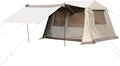 YOLENY Instant Tent 4 Person Camping Tent with Vestibule &amp Rainfly 150D Blackout Cabin Tent UPF 12500 137.7 FT² Activity SpaceWindproof Waterproof