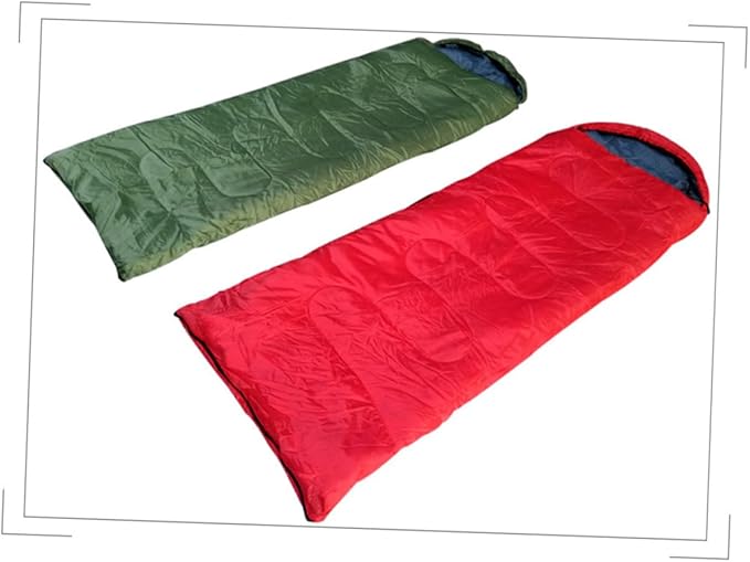 GALPADA Envelope with Hood for Camping Lightweight Outdoor for Hiking and Backpacking Compression Storage Bag Included Army Green Suitable for Spring Summer Fall
