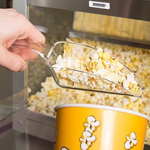 Betolla (12 Pack) 6 oz Polycarbonate Utility Scoops – Heavy-Duty Shatter-Resistant Scoops for Ice Dry Goods Candies Spices Popcorn Flour &amp More