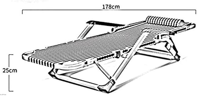 Adjustable Folding Sun Lounger Chair Multi-Function Recliner for Outdoor Beach Camping Office with Massage Armrests 200kg Capacity Portable Lounge Chair