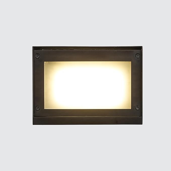 TRANS GLOBE Lighting I Celestia 5 Inch LED 3000K Outdoor Wall Light | Bronze Finish with Frosted Glass I 1288 Lumens | Dark Sky Outdoor Down Light | Modern Contemporary Fixture I LED-51560 BZ