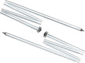 2 Beach Canopy Stability Poles for a Beach Tent with Patented Pole Bracket