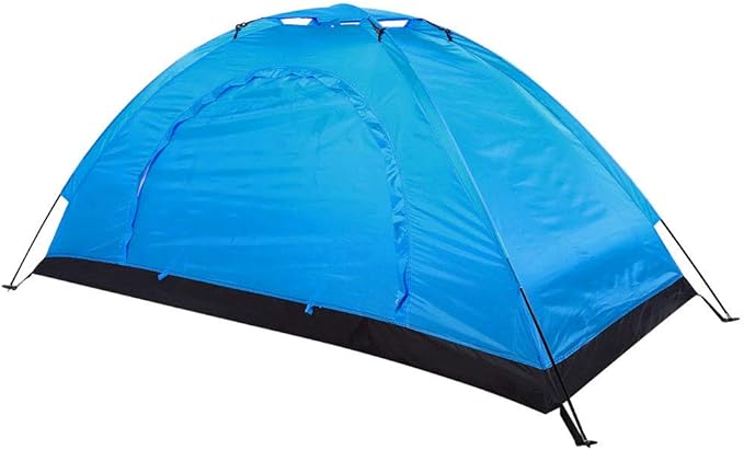 Lightweight Portable Camping Fishing Climbing TentCamping Tentfor Hiking and Outdoor for All Seasons (Blue)