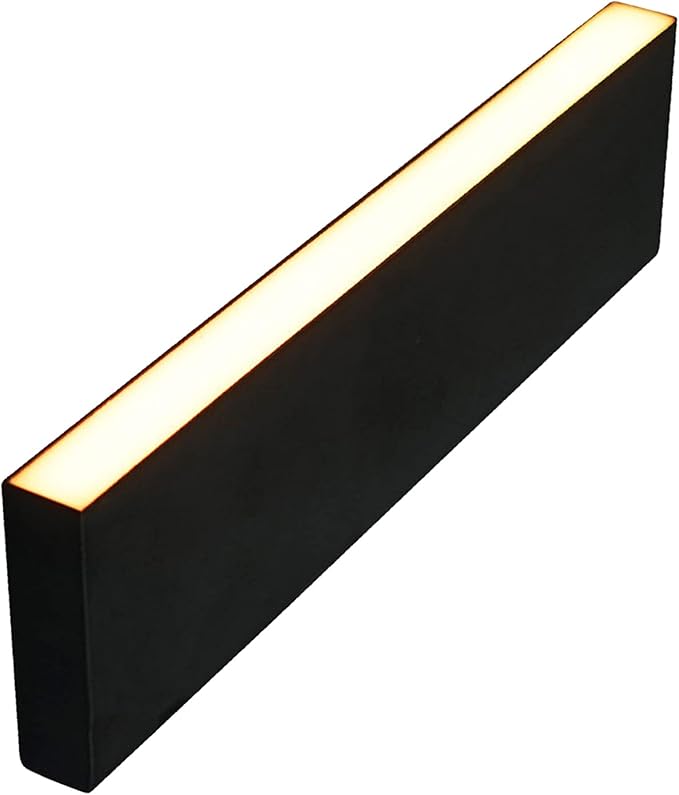LUMENGY Paver Light Slim 0.5x9 Inch (0.55x8.85) 2700K Warm White Glare-Free Linear Lighting for Driveways Walkways and Paver Borders 12V Hardwired IP67 Waterproof Drive-Over Rated