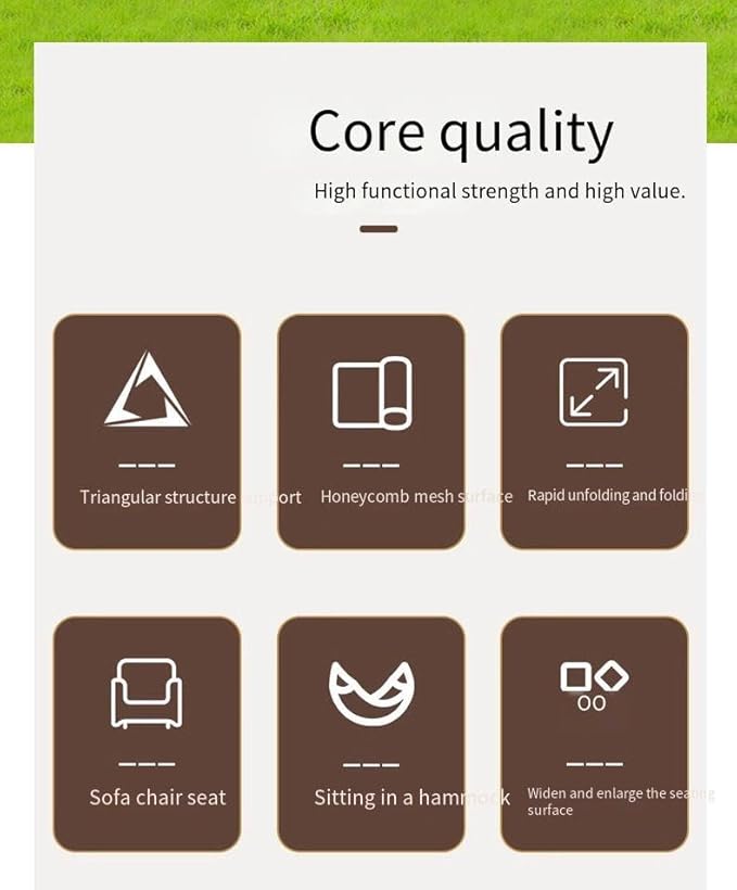 Breathable Outdoor Folding Chair Portable Ultra-Light Fishing Stool Beach Camping Moon Chair Armchair Art Sketch Chair (The net is Dark at Night.)
