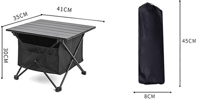 Picnic Folding Table Portable Outdoor Camping Folding Table Detachable Fishing Picnic Ultra-Light Mini Desk with Storage Bag Outdoor camping table Foldable camping table Portable camping tabl