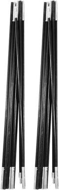 4.9M Tent Poles Replacement for Tarp Multi Sections Foldable Adjustable Fiberglass Tarp Poles for Camping BackpackingLightweight Replacement Tent Poles
