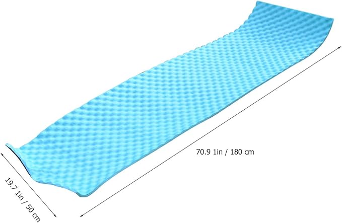 Tent Sleeping Pad Waterproof EVA Foam Camping Cushion 180X50X1.5Cm Lightweight Outdoor Travel Mat for Office Nap and Picnic