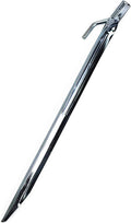 Heavy Duty Metal Sturdy Steel Tent Solid Stakes V Spikes 12 Outdoor Garden Camping Shelter Canopy Pergolas Peg Nails (10-Pack)