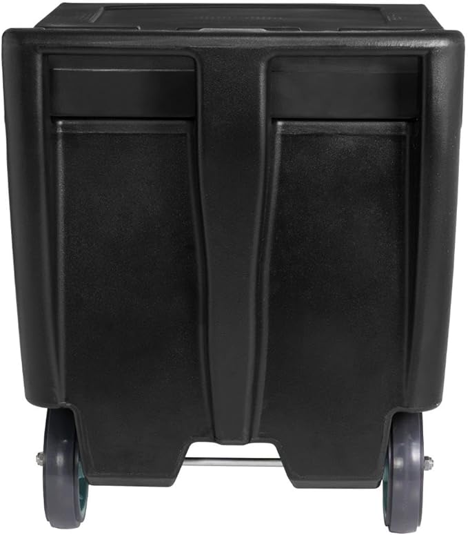 Commercial Plastic 125 lb. Mobile Ice Bin - (29A-132)