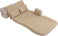 Inflatable Bed Mattress Indoor/Outdoor Camping Travel Air Cushion for Rest Sleep Travel Camping(Beige)