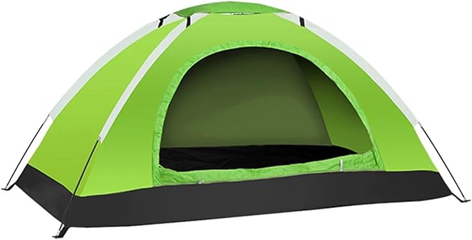 1-2 Person Ultralight Single-Layer Camping Tent – Anti-UV Portable Tent for Hiking Backpacking &amp Fishing Trips