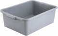 Winco Gray Polypropylene Dish Box 15 Inch x 21.5 Inch x 7 Inch High