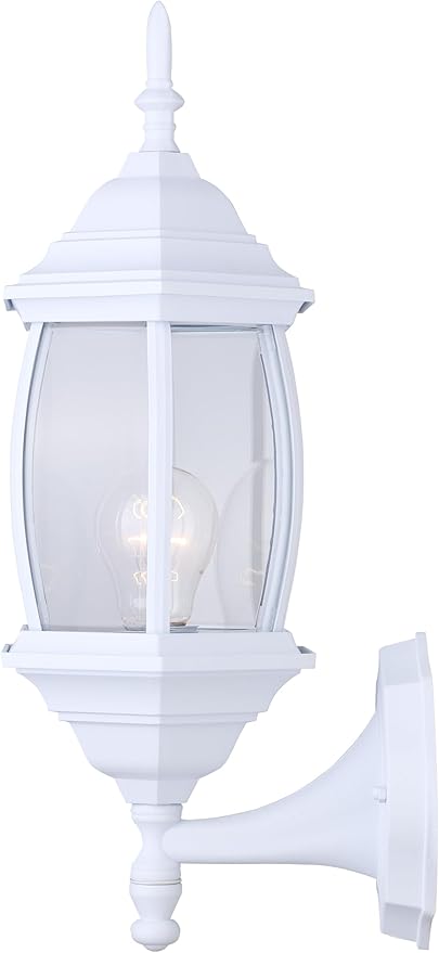Canarm IOL73TWH Outdoor Lantern Twin Pack White