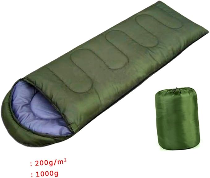 Army with Drawstring Hood for Hiking Camping Outdoors Lightweight Design with Compression Storage Bag for Cold Weather Adults