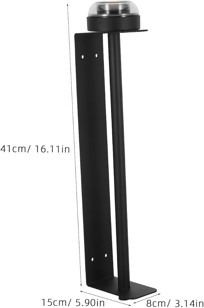 Garneck Wall-mounted Produce Bag Holder for Plastic Bags Stable Roll Holder for Supermarkets and Retail Stores