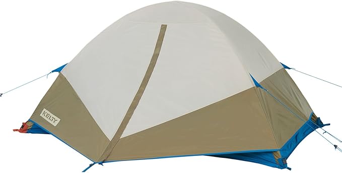 Kelty Ashcroft Camp Tent - 1 2 or 3 Person Camping Shelter with Full Coverage Rainfly Lightweight Aluminum Poles Camping Backpacking Festival Shelter