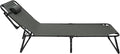 Camping rollaway beds Outdoor Portable rollaway Chairs Beach Terrace-Green