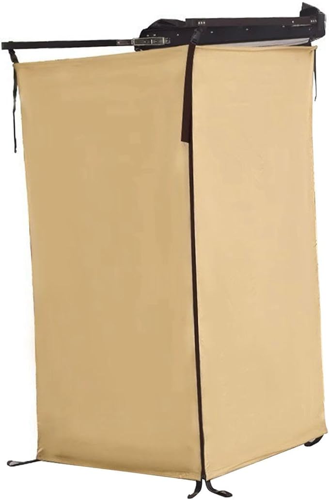 Vehicle Side Shower Tent Privacy Shelter Bathroom Overland Toilet Stall Changing Dressing Room for Tailgate Restroom Travel