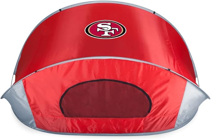 Picnic TIME NFL Manta Portable Beach Tent - Pop Up Tent - Beach Sun Shelter Pop Up