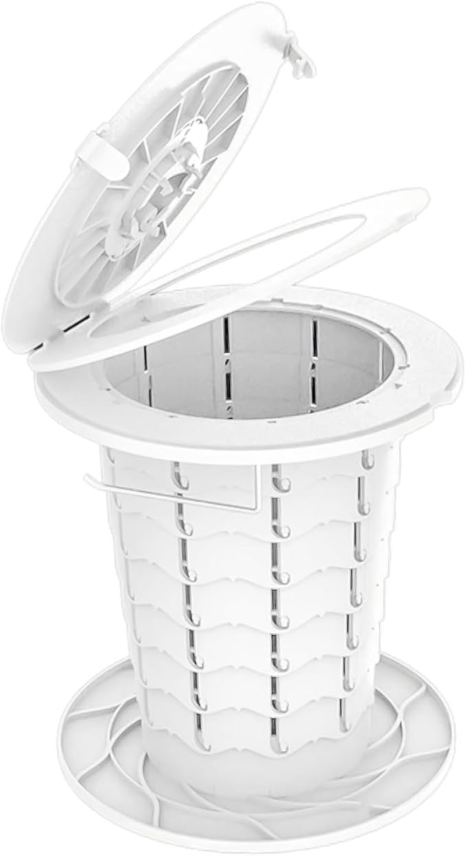 Outdoor Furniture Folding Camping Toilet Portable Toilet for Adults with Lid Seats Outdoor Travel Toilet for Fishing Hiking Campervan