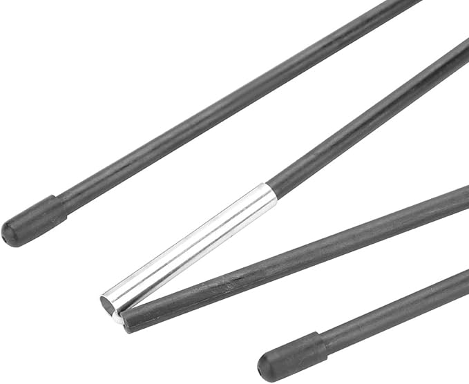 Tent Poles Replacement Tent Poles for Tarp Tent Accessories Lightweight Adjustable Fibreglass with Pointed Head Design Suitable for 2×2m Double Tent for Camping Hiking Outdoor Activity