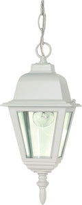 Nuvo Lighting 60/487 Traditional One Light Hanging Lantern from Briton collection in White finish