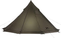 MC TOMOUNT 3.6lb Ultralight Hot Tent with Stove Jack 4 Season 1-2 Person Tipi Backpacking Tent for Camping 20D Ripstop Nylon Windproof Waterproof Winter Teepee Tents for Hiking Survival Hunting