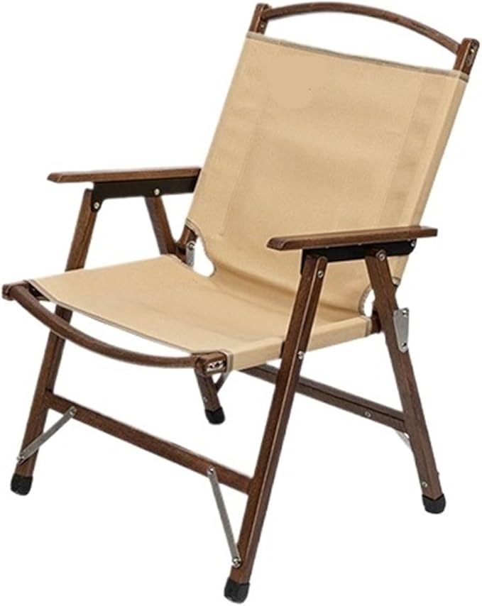 Solid Wood Camping Chair Outdoor Folding Travel Portable Emotional Picnic Supplies Equipment(TW9067-K)