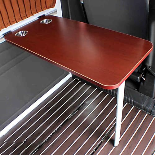 Folding RV Wall Mounted Dining Table Portable Camper Table for Motorhome &amp Home Office Multifunctional Outdoor Camping Picnic Table - Gray