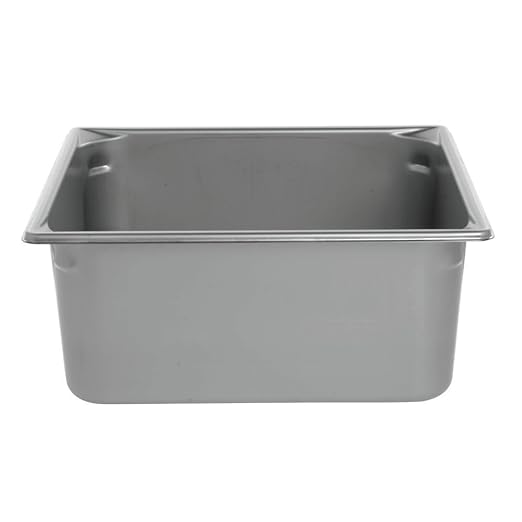 Vollrath 90162 Super Pan 3 S/S 2/3 Size x 6 D Food Pan
