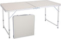 Folding Picnic Table47.24 x 23.62 x 21.65‘’Home Use Folding Table Lightweight Aluminum Camping TablePortable Outdoor Grill Stand Table for Outside Picnic BBQ Beach