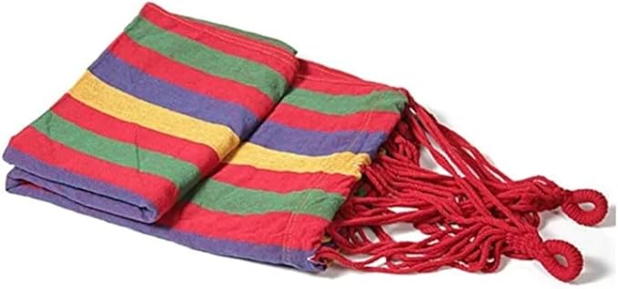 Brazilian Double Cotton Hammock! 2 Free Carabiners Included! Soft Breathable and Easy to Carry! Relax by The Water at The Park or in Your Backyard! Indoors or Outdoors! Large Size!