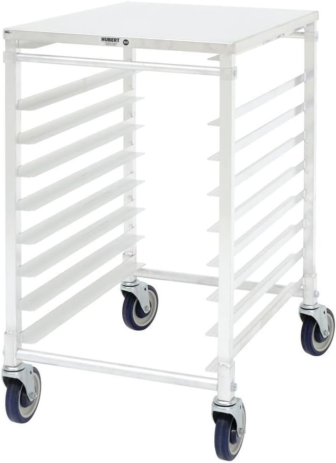 HUBERT 9-Pan Bun Pan Rack with Top - 20 1/2 L x 26 W x 34 H