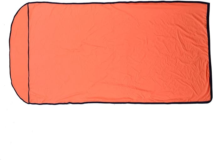 Sleeping Bag Liner Ultralight Polyester 200x80cm Compact Storage Bag - Multifunctional Elastic Design Breathable and Skin Friendly Ideal for Cold Weather Camping