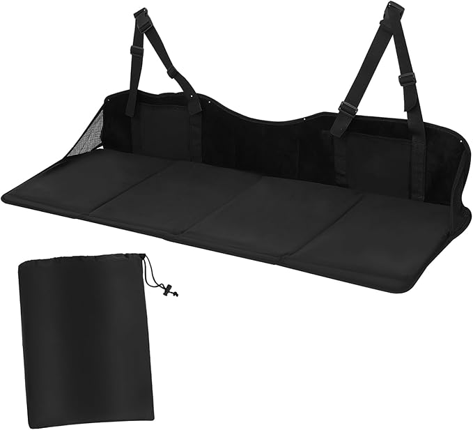 Car Mattress Extension Plate Flocking Back Seat Bed for Suvs Trucks and Compact Cars Removable Washable Cover Non Slip Design for Road Trips and Camping
