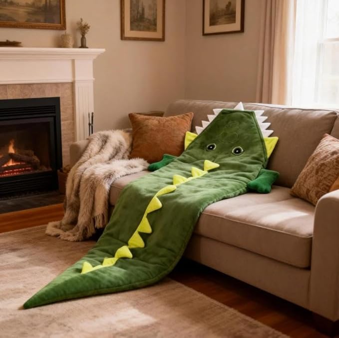 Animal Mouth Sleeping Bag Alligator Sleeping Bag Crocodile SleepingBag Fluffy Crocodile Shaped SleepingBags