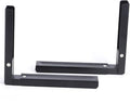 BRRNOO Microwave Shelf Microwave Wall Mount Wall Shelf Foldable Stretch Mounted Universal Stainless Steel Mount Bracket for All Microwaves