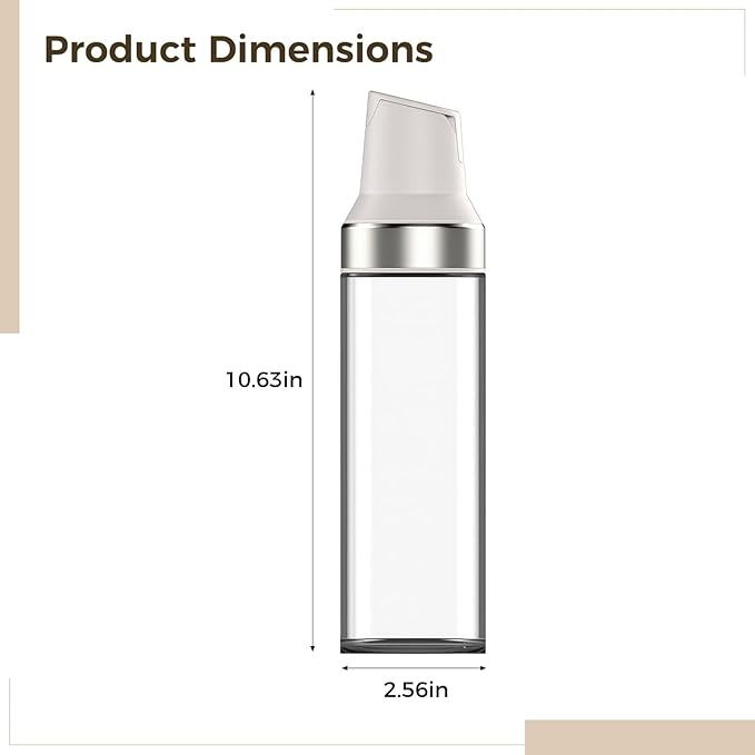 2 Pcs Honey Jar with Auto-Lid for Syrup 500 Ml Glass Dispenser Bottle 17 Oz Leakproof Containers No-Drip Design Kitchen Use