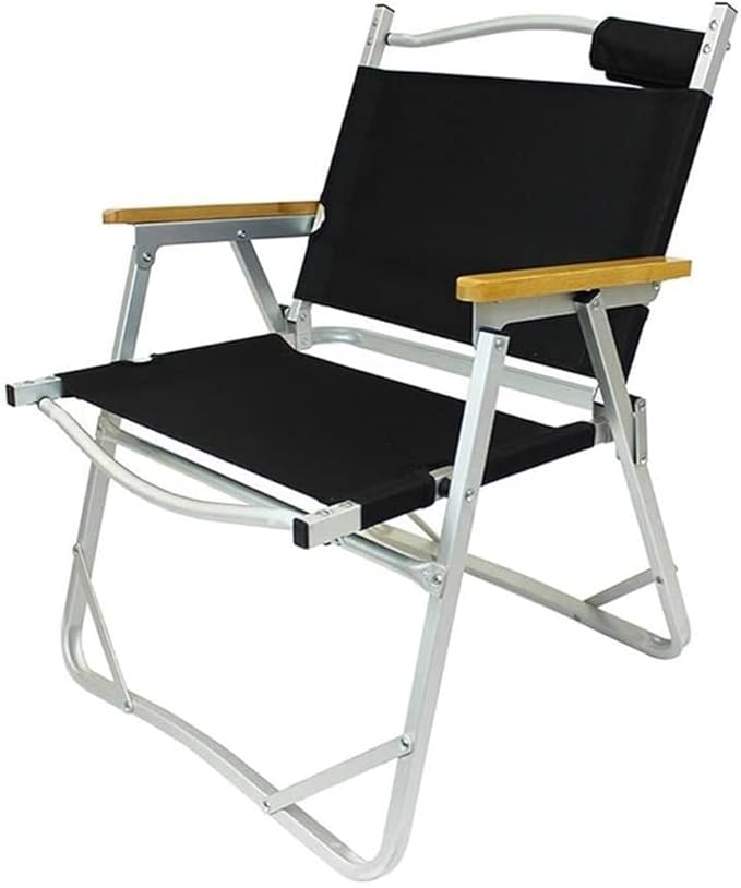 New Beach Chair Aluminum Alloy Low Chair Outdoor Leisure Camping Chair Folding Fishing Chair Portable Camping Chair Portable Chair for Camping Expedition Ergonomic Camping Chair