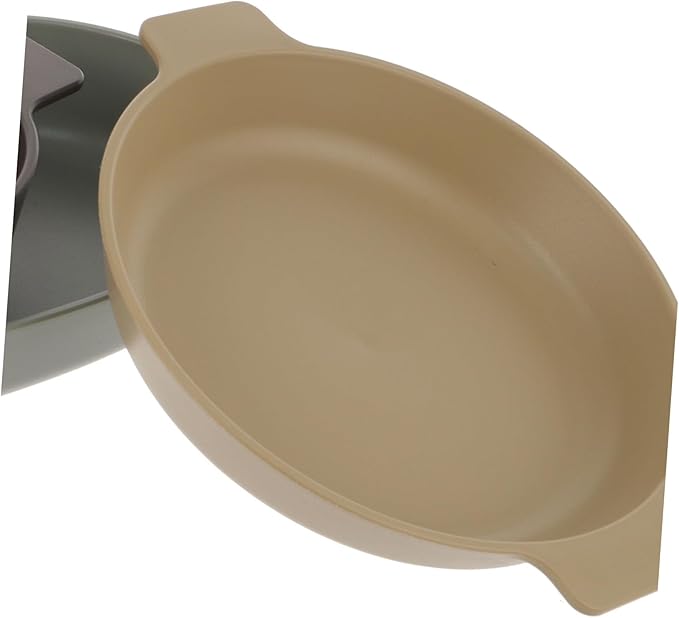 2sets Camping Plates Bowls Plastic Dinnerware Lids Decorative Outdoor Dishes for Patio Hiking Bbq